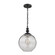 Bergen One Light Mini Pendant in Matte Black (45|46222/1)