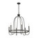 Wickshire Six Light Chandelier in Matte Black (45|46383/6)