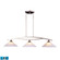 Elysburg LED Linear Chandelier in Satin Nickel (45|6502/3-LED)