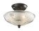 Restoration Three Light Semi Flush Mount in Oiled Bronze (45|66335-3)