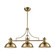 Chadwick Three Light Linear Chandelier in Satin Brass (45|66595-3)