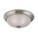 Huntington Three Light Flush Mount in Brushed Nickel (45|7013FM/20)