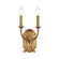 Wembley Two Light Wall Sconce in Antique Gold (45|75121/2)