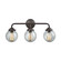 Beckett Three Light Vanity in Oil Rubbed Bronze (45|CN129311)