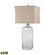 Hammered Glass LED Table Lamp in Gray (45|D2776-LED)
