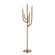 Hands Up Six Light Floor Lamp in Aged Brass (45|D4265)