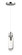 Kem One Light Pendant in Polished Chrome (86|E24300-18PC)