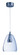 Sven LED Pendant in Polished Chrome / Silver (86|E24608-18PCSV)