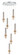 Reveal LED Pendant in Satin Nickel / Satin Brass (86|E24757-SNSBR)