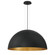 Laverton Three Light Pendant in Black/Gold (40|37224-028)