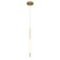Cumberland LED Pendant in Gold (40|37237-028)
