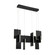 Coburg LED Chandelier in Black (40|37345-025)