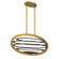 Ombra LED Chandelier in Brass/Black (40|38153-013)