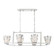 Ricca Six Light Chandelier in Chrome (40|38867-019)