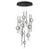 Barletta LED Chandelier in Black Anodized Aluminum (40|39464-019)