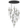 Barletta LED Chandelier in Anodized Black (40|39465-016)