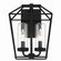 Bastille Two Light Outdoor Wall Sconce in Satin Black (40|41957-011)