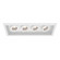 GU10 MULTI MULT,GU10,TRM,4LT,50W,WHT/WHT in White (40|TE114AGU10-22)