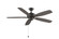 Aire Deluxe 52''Ceiling Fan in Matte Greige (26|FP6284GR)