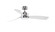 SculptAire 52''Ceiling Fan in Chrome (26|FP8511CH)