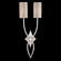 Allegretto Two Light Wall Sconce in Silver (48|437450ST)