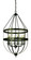 Hannover Six Light Foyer Chandelier in Brushed Nickel (8|1018 BN)