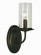 Compass One Light Wall Sconce in Matte Black (8|1041 MBLACK)