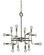 Fusion 16 Light Chandelier in Polished Nickel with Matte Black Accents (8|3056 PN/MBLACK)