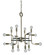 Fusion 16 Light Chandelier in Satin Brass with Matte Black Accents (8|3056 SB/MBLACK)