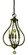Dewdrop Four Light Pendant in Antique Brass (8|4444 AB)