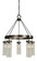 Hammersmith Five Light Chandelier in Mahogany Bronze (8|4755 MB)