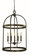 Heidelberg Five Light Foyer Chandelier in Iron (8|5645 IRON)