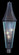 Le Havre Three Light Exterior Post Mount in Raw Copper (8|8926 RC)