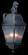 Coeur De Lion Three Light Exterior Wall Mount in Iron (8|9610 IRON)