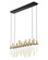 Echo LED Linear Pendant in Black (138|FR30705BLK)