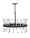 Revel LED Chandelier in Black (138|FR30904BLK)