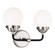 Cafe Two Light Wall / Bath in Brushed Nickel (454|4487902EN-962)