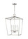 Dianna Four Light Lantern in Brushed Nickel (454|5392604-962)