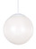 Leo - Hanging Globe One Light Pendant in White (454|6024EN3-15)