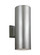 Outdoor Cylinders Two Light Outdoor Wall Lantern in Painted Brushed Nickel (454|8313802-753)
