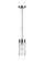 Garrett One Light Pendant in Polished Nickel (454|CP1001PN)