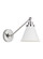 Wellfleet One Light Wall Sconce in Matte White and Polished Nickel (454|CW1121MWTPN)