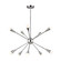 Jax Ten Light Chandelier in Polished Nickel (454|EC10310PN)