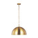 Whare One Light Pendant in Burnished Brass (454|EP1251BBS)