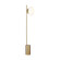 Lune One Light Floor Lamp in Burnished Brass (454|ET1361BBS1)