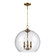 Lawler Three Light Pendant in Burnished Brass (454|F3155/3BBS)