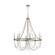 Beverly Eight Light Chandelier in French Washed Oak / Distressed White Wood (454|F3332/8FWO/DWW)