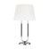 Katie One Light Table Lamp in Polished Nickel (454|LT1021PN1)