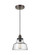 Baskin One Light Pendant in Painted Aged Brass / Dark Weathered Zinc (454|P1348PAGB/DWZ)