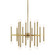 Beckham Modern 24 Light Chandelier in Burnished Brass (454|TC10624BBS)